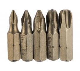 Набор крестовых насадок (5 шт; PH0-PH4; 25 мм) АвтоDело 40628 