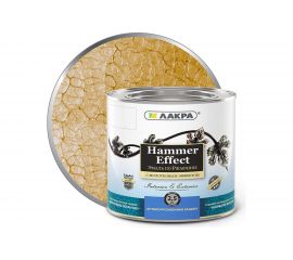 Эмаль с молотковым эффектом Лакра золото, 2.5 кг Лк-00004954 