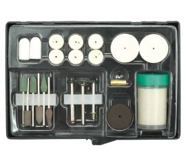 Шлифовальные и полировальные насадки 22 шт VOREL 25412 