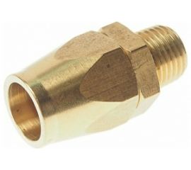 Соединитель резьбовой 1/4 с зажимом для шланга 8х12 мм ROCKFORCE RF-B1280/2 