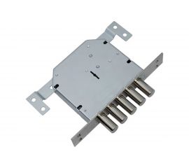 Врезной замок ГАРДИАН 2001Т-4кл. ЗК 202Н п\к вертикальный привод и бронепластина 27016 