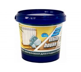 Акриловая эмаль White House для радиаторов (белая; 1 кг) 13827 