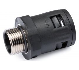 Муфта для гофрированных труб Weyer WQGM-M20B/AD21.2 коннектор прямой нар. M20x1.5 WE0304700 