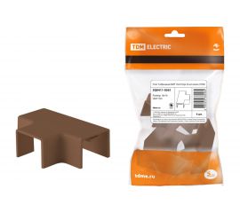 Т-образный угол TDM КМТ 16x16 бук 4 шт./комп. SQ0411-0361 