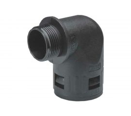 Муфта для гофрированных труб Weyer WQW-M25B/AD28.5 - коннектор угловой, нар. M25x1.5 WE1702500 