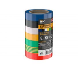 Изолента IEK 0,15x15 мм, 5 м, 7 шт./компл. EX-IZ10-C15-15-05-SET 