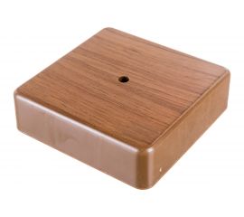 Распаячная коробка IEK КМ для о/п 100x100x29мм дуб UKO10-100-100-029-K24-E 