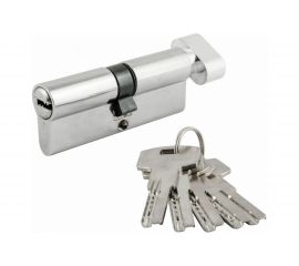 Цилиндровый механизм НОРА-М ЕСО Z ЛПВ-80 40-40 хром Х 15550 