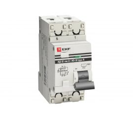 Дифференциальный автомат EKF PROxima АД-32 тип А, 1P+N, 40А/30мА, SQ DA32-40-30-a-pro 