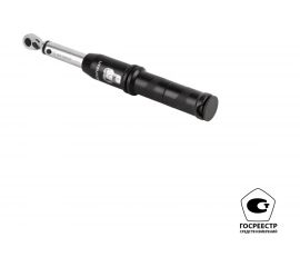 Динамометрический ключ WIEDERKRAFT 5-25 Нм, реверсивная трещотка с квадратом 1/4 WDK-NS05025 