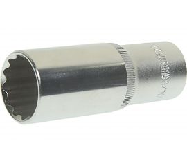 Головка торцевая 12-гранная глубокая (22 мм; 80 мм; 1/2"") ЭВРИКА ER-91515-12 