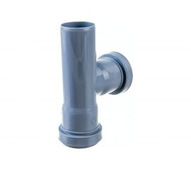 Тройник ООО МультиМирПласт 40/40/87.5 серый ТРК ВК 40/40/87.5 