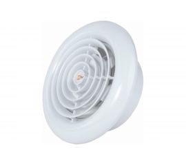 Вентилятор для ванной MMOTORS JSC мм 100 круглый, белый, (с обратным клапаном) 1030 