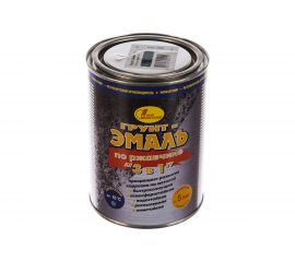 Грунт-эмаль по ржавчине 3в1 НОВБЫТХИМ темно-зеленая 1 л 1/12 29490 