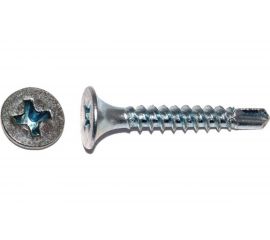 Саморез КРЕП-КОМП потайн. сверло цинк 3,5х32, 100 шт. спц32мф 