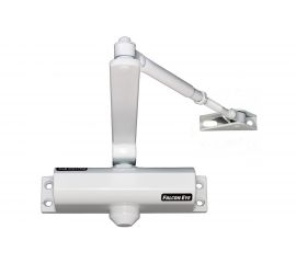 Доводчик на дверь весом 65-85 кг Falcon Eye FE-B4W White 