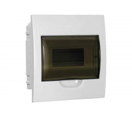 Бокс GENERICA ЩРВ-П-8 модулей, встраиваемый, пластик IP41 MKP12-V-08-41-G 