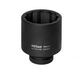 Головка ударная двенадцатигранная удлиненная (65 мм; 1""DR) AV Steel AV-741165 