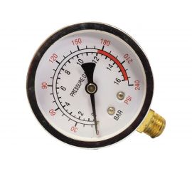 Манометр G-1/4, 0-1,6 мра, резьба снизу ЭнергоРесурс 9918001 