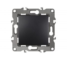 Выключатель ЭРА 12-1101-05 10АХ-250В, IP20, антрацит Б0014625 