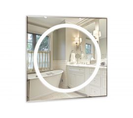 Зеркало mixline Меридиан 700х700 светодиодная подсветка 529386 