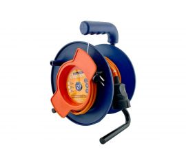 Силовой удлинитель на катушке Glanzen ПВС 2х0,75 арт. EC-20-001 00-00006527 