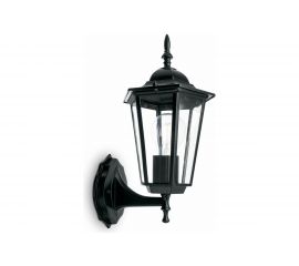 Светильник FERON НБУ-60w вверх,Е27,IP44,чер.Feron 11052 