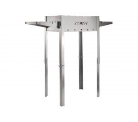 Разборный мангал СОКОЛ высокий 44.5х29.5х15.5 см, 2 мм, высота 85 см, с подставкой 62-0036 