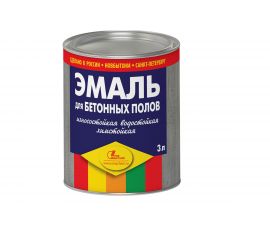 Эмаль для бетонных полов НОВБЫТХИМ серая 3л 1/6 8083 