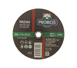 Круг отрезной абразивный 230x1.8x22.23 мм PROBOS PR2364 