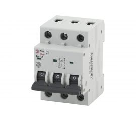 Автоматический выключатель ЭРА NO-900-36 ВА47-29 3P 2А кривая C Б0031768 