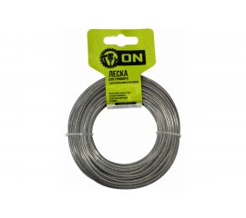 Леска для триммера. с металлическим сердечником армированная. квадрат (3.0 мм; 50 м) ON 15-01-522 