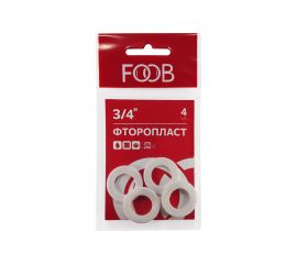 Набор прокладок из фторопласта FOOB 3/4, 4 шт F20.44.4 00-00002549 