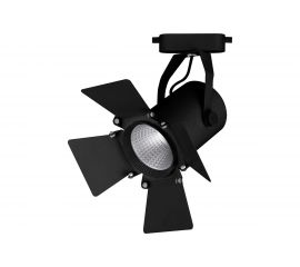 Трековый светодиодный светильник на шинопровод FERON 12W, 1080 Lm, 4000К, черный, AL110 32555 