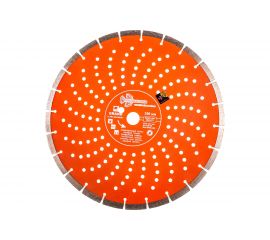 Диск алмазный отрезной Сегментны�� Grand hot press (350х25.4 мм) TRIO-DIAMOND GUS729 