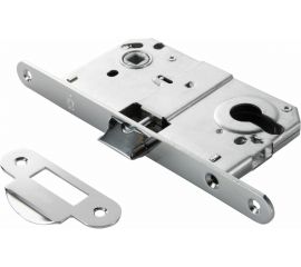 Защелка под ручку и цилиндр BUSSARE BUS 2085 CHROME 940000000817 