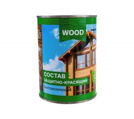 Защитно-красящий состав для древесины FARBITEX (быстросохнущий; белый; 0.75 л) 4300008476 