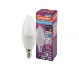Светодиодная антибактериальная лампа Osram LC CLB60 7,5W/865 230V FR E14 10x1 4058075561595 
