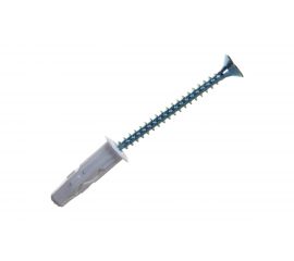 Шуруп ЕВРОПАРТНЕР Zn 4,0х45 в компл. с дюбелем MULTI 6x25 12шт. MP 403 17 