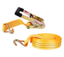 Ремень крепления груза с храповиком KRAFT 12м 5т KT 800214 