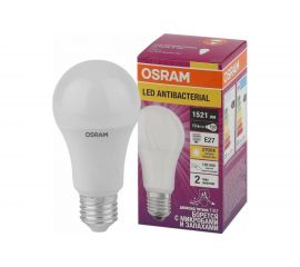 Светодиодная антибактериальная лампа Osram LCCLA100 13W/827 230VFR E27 10x1 4058075561175 