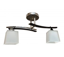 Люстра JUPITER LIGHTING A 1853/2 Кубы черный/хром-2х60W E27 230V A 1853 