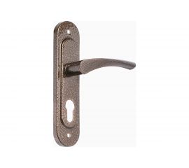 Ручка на планке ПТИМАШ 0623 м/о 55 мм, медь 6806 