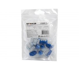 Соединительный зажим STEKKER LD800-314 Скотч-лок 314, 0,5-1,5мм 4мм, DIY упаковка 5шт, 39552 