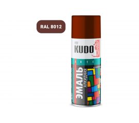 Универсальная эмаль KUDO красно-коричневая 11587897 