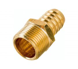 Штуцер с наружной резьбой 3/4M для шланга с внутренним диаметром 19 мм SHPI P-24-3 