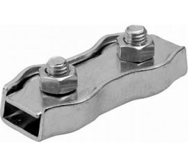 Канатный двойной зажим КРЕП-КОМП Duplex 8 мм, 1 шт. зд8мф 