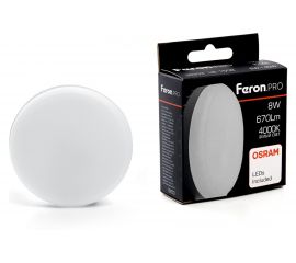 Светодиодная лампа FERON 8W 230V GX53 4000K, LB-1508 38203 