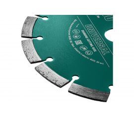 Диск алмазный сегментный по железобетону и бетону KRAFTOOL Universal 230х22 мм 36680-230 