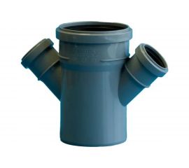 Крестовина ПОЛИТЭК одноплоскостная 110х50х50/45 град. 131545 